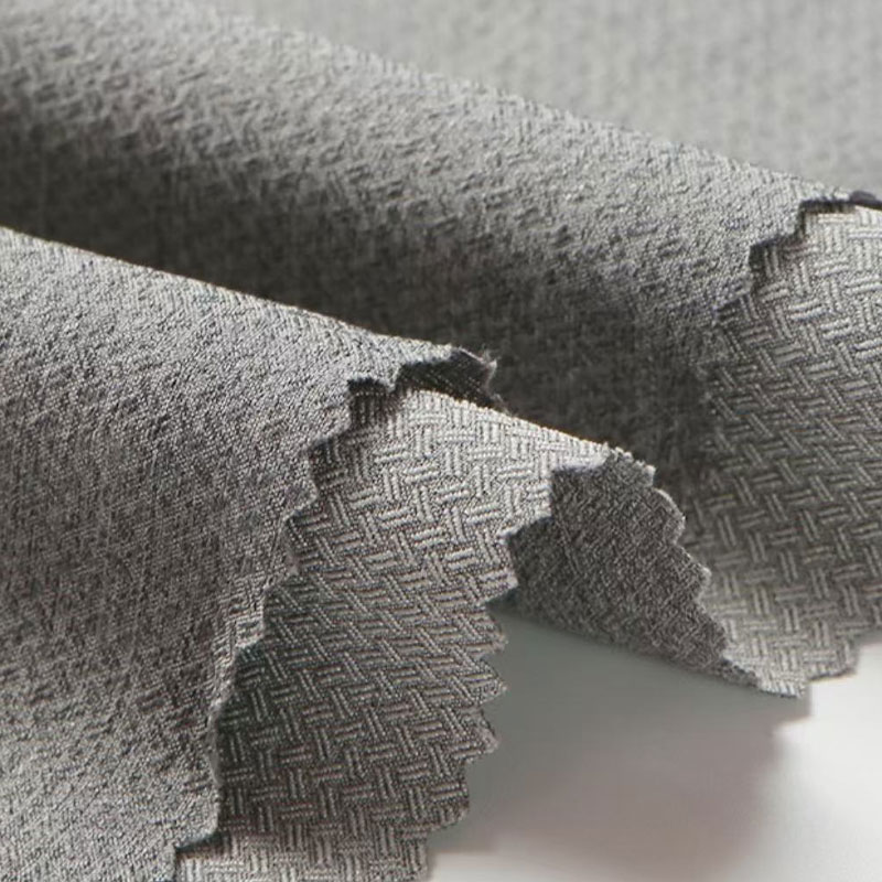 160gsm YH221102 Dört Yönlü Streç Katyonik Balıksırtı Spandex Kumaş